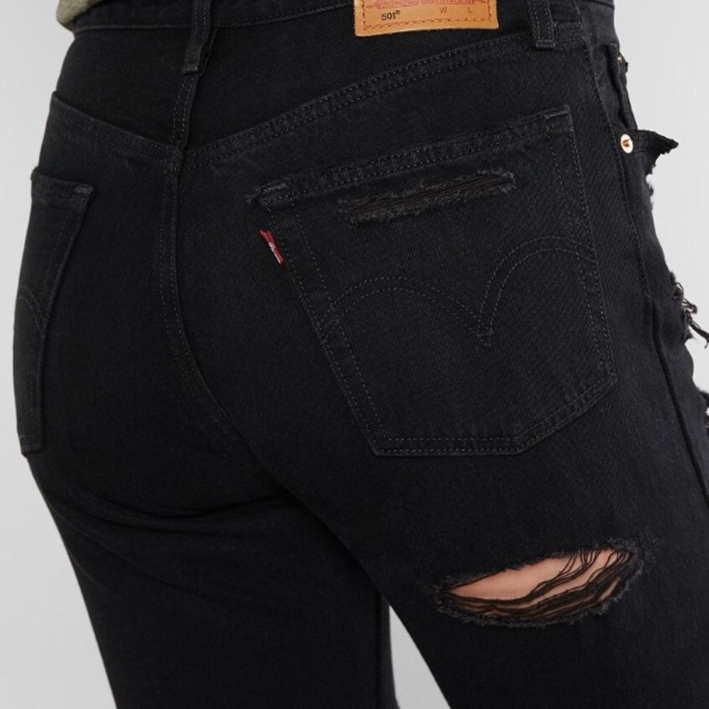 Original 501 cropped jean